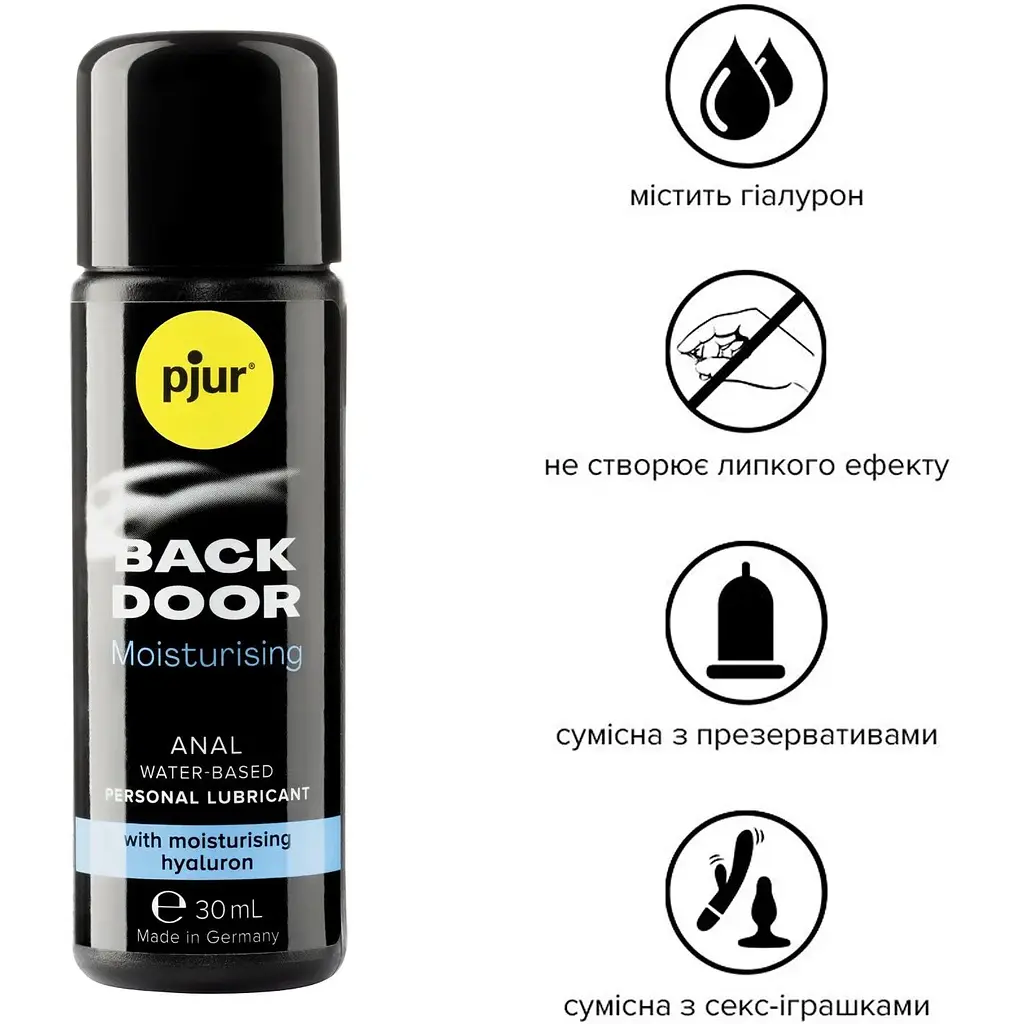 Анальна змазка Pjur backdoor Comfort water glide - фото 2