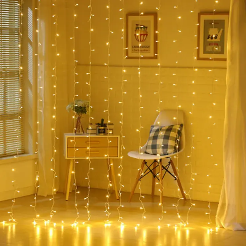 Гірлянда ColorWay світлодіодна завіса 300 LED 3x3 м 220 В (CW-GW-300L33V) - фото 6