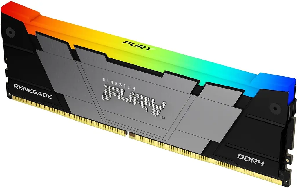 Модуль пам'яті Kingston Fury DDR4 16GB Renegade 3200MHz RGB (KF432C16RB12A/16) - фото 3