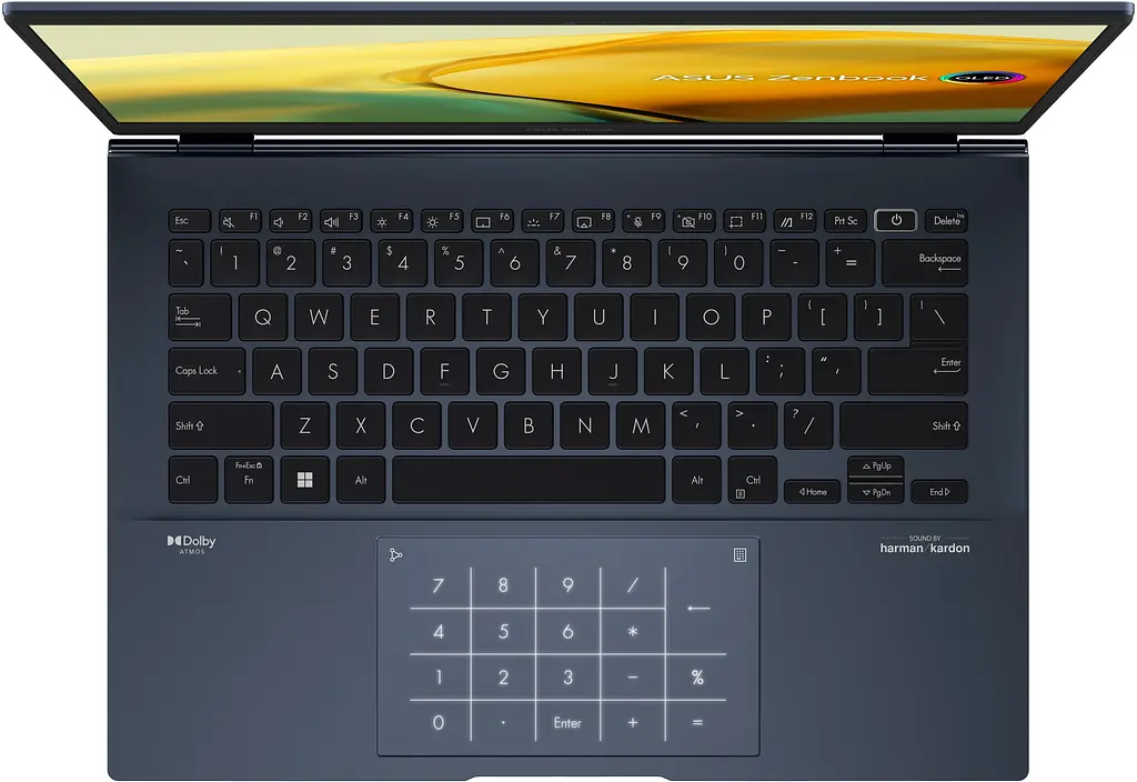 Ноутбук ASUS Zenbook 14 UX3402VA-KM065WS 14' 2.8K OLED, Intel i5-1340P, 16GB, F512GB, UMA, Win11, голубой (90NB10G1-M00350) - фото 4