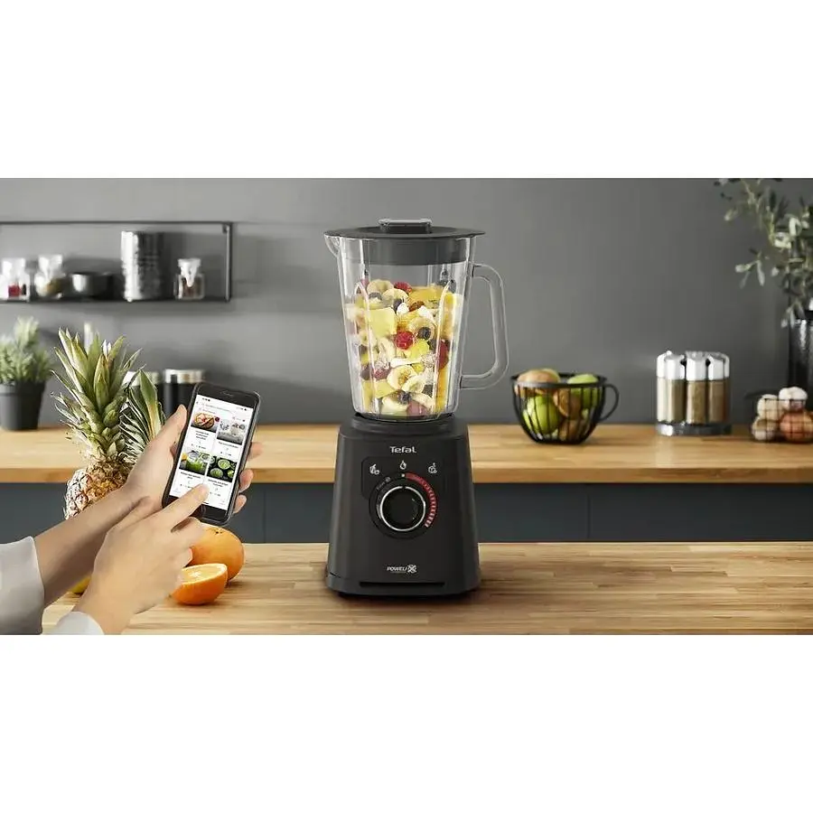 Блендер стаціонарний Tefal Perfectmix+ 1200 Вт чаша 2000 мл стакан для смузі скло чорний (BL87G831) - фото 9