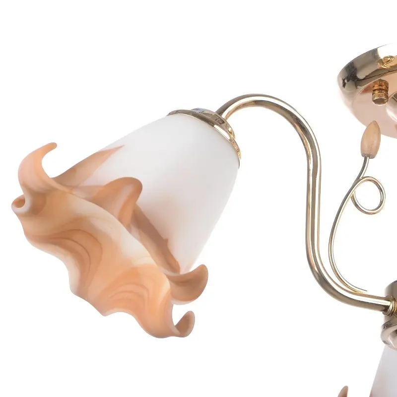 Люстра потолочная Brille флористика E14 40W G (LK-225C/3) - фото 2