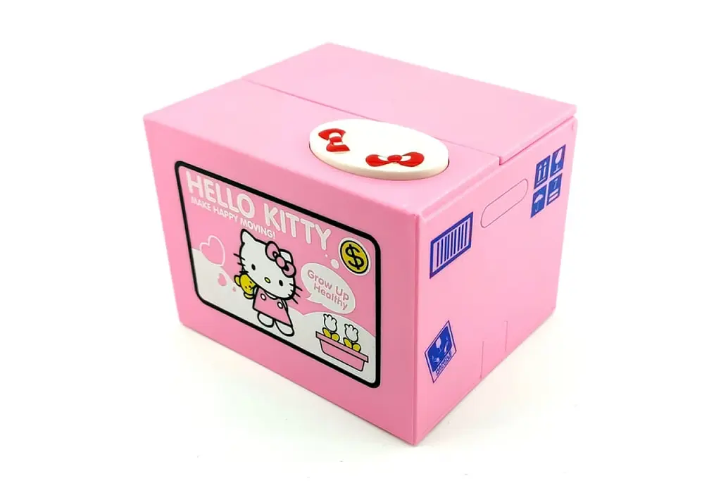Інтерактивна скарбничка Hello Kitty Piggy Banк рожевий - фото 2