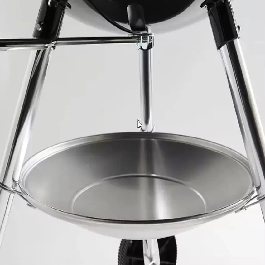 Вугільний гриль Weber Classic Kettle 47 см чорний (1241304) - фото 4