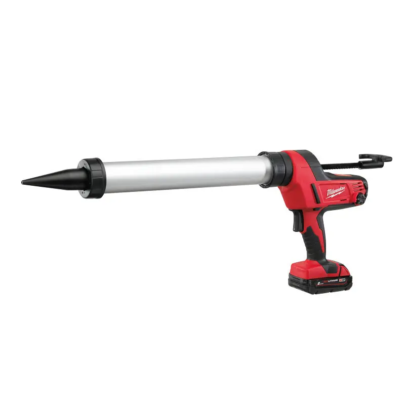 Пістолет для герметиків акумуляторний MILWAUKEE, C18 PCG/600A-201В, 600мл (зарядний пристрій М12-18 С, 1 акумулятор М18 В2 2А·год, алю - фото 4