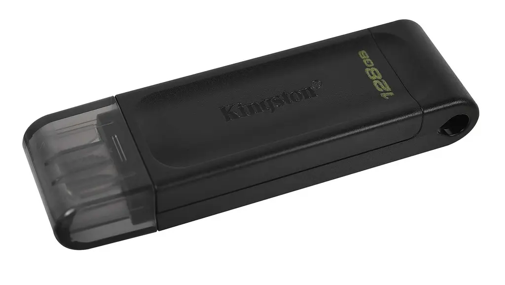 Накопитель 128GB USB 3.2 Type-C Gen 1 DT70 Kingston teh0013404 - фото 3