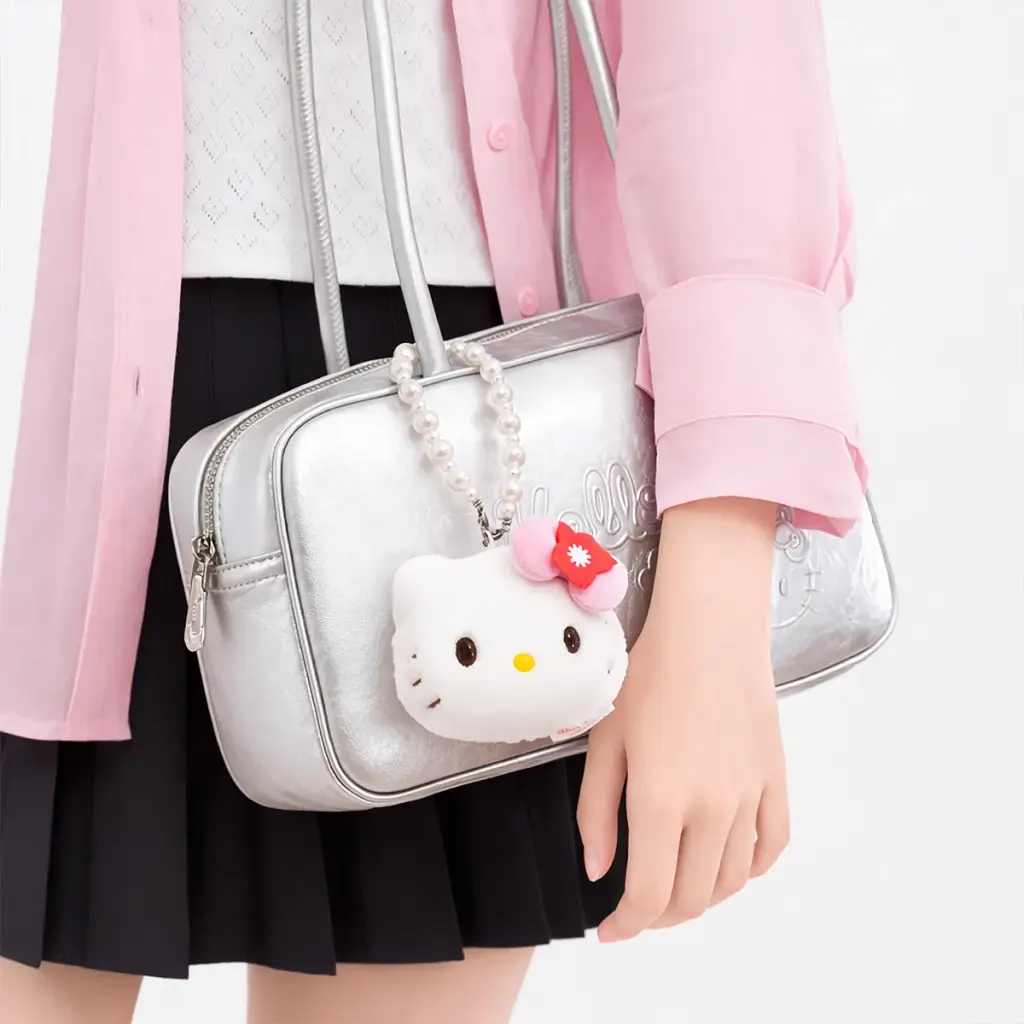 М’яка іграшка Pop Top Hello Kitty 9,8 х 6,9 х 7,8 см Поліестер Зірковий стиль - фото 11