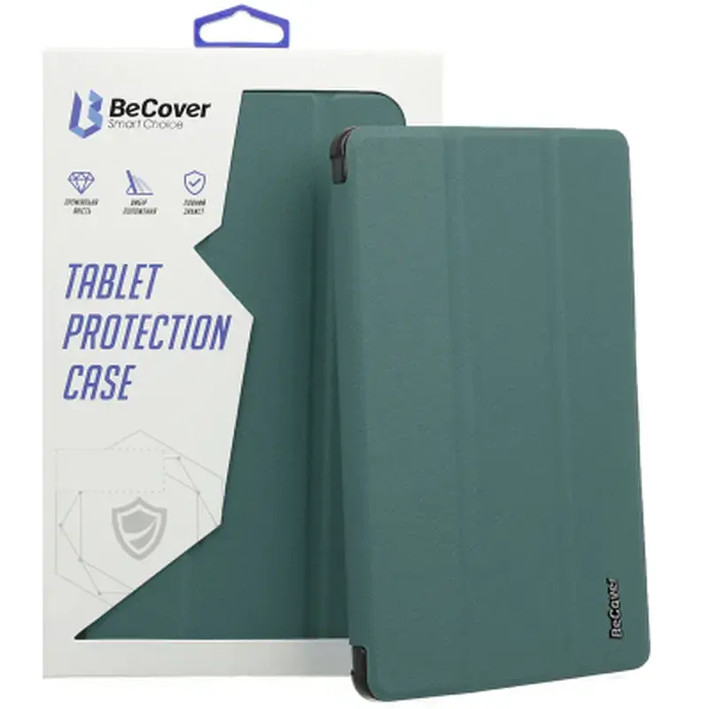 Чохол до планшета BeCover Smart Case Lenovo Tab TB-311FU 10.1" Dark Green (713107) - фото 7