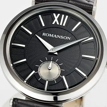 Годинник Romanson TL3238JMD BK кварц. - фото 2
