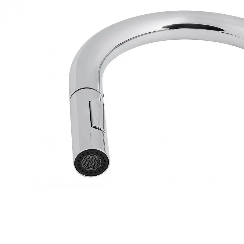 Змішувач для кухні Qtap Lenicka 9138103UC з висувним виливом - фото 3