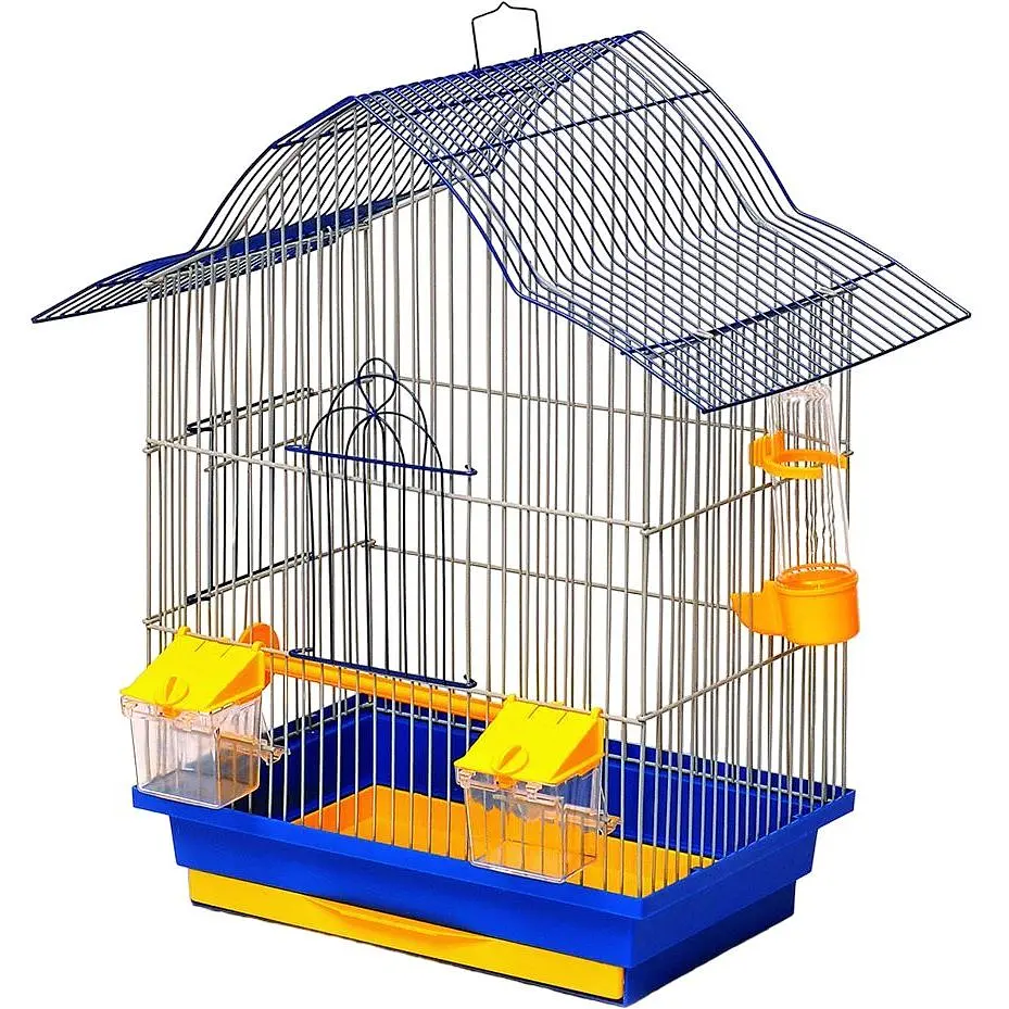 Клетка для птиц Лори Мальва 33х23х45 см в ассортименте - фото 2