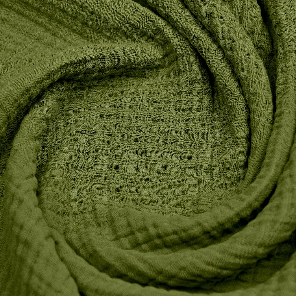 Наволочка Cosas Avocado муслінова 40х60 см оливкова (020Muslin_Avocado_40x60) - фото 4