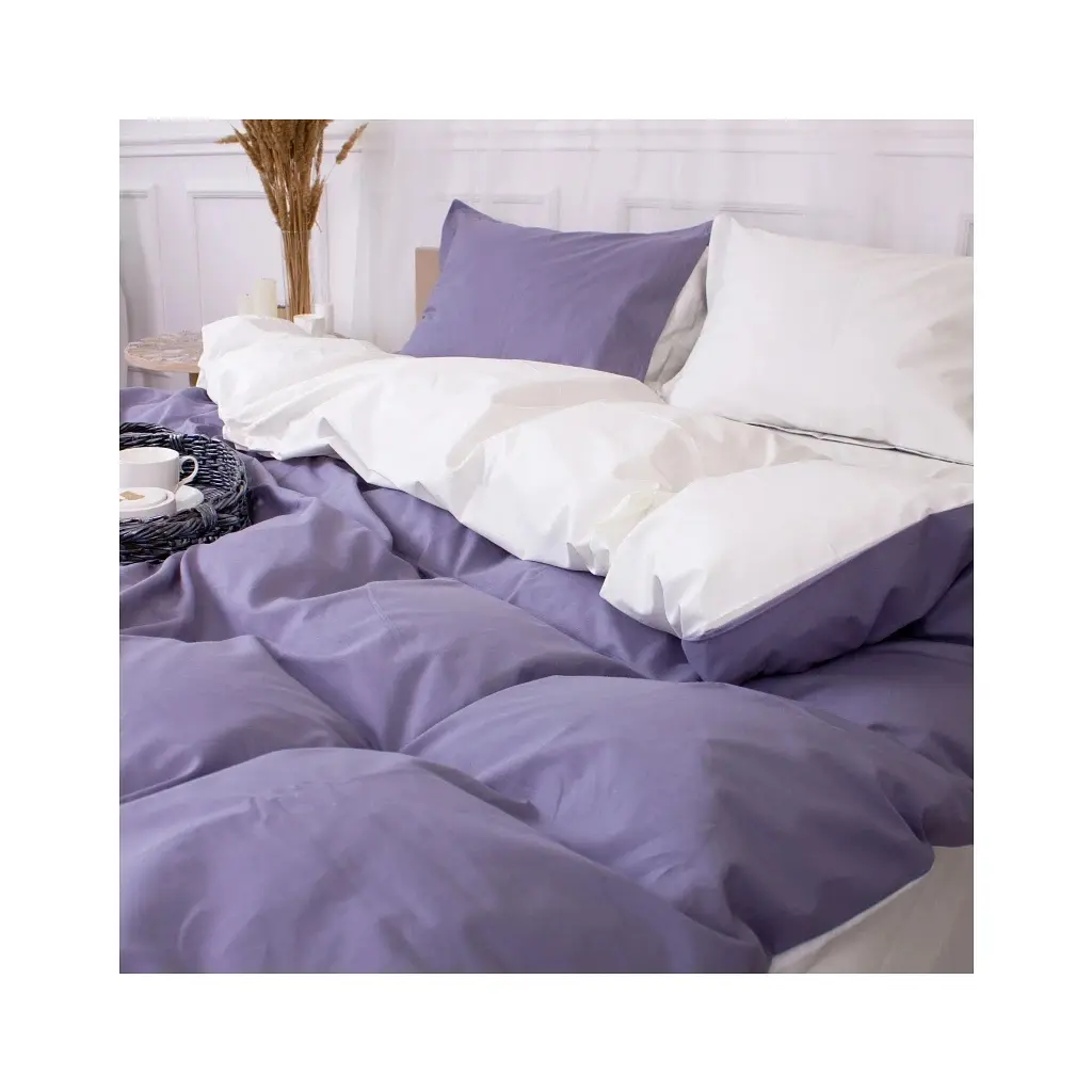 Постільна білизна MirSon Poplin Line 002 + 056 Kathleen 200 x 220 (2200006280309) - фото 3