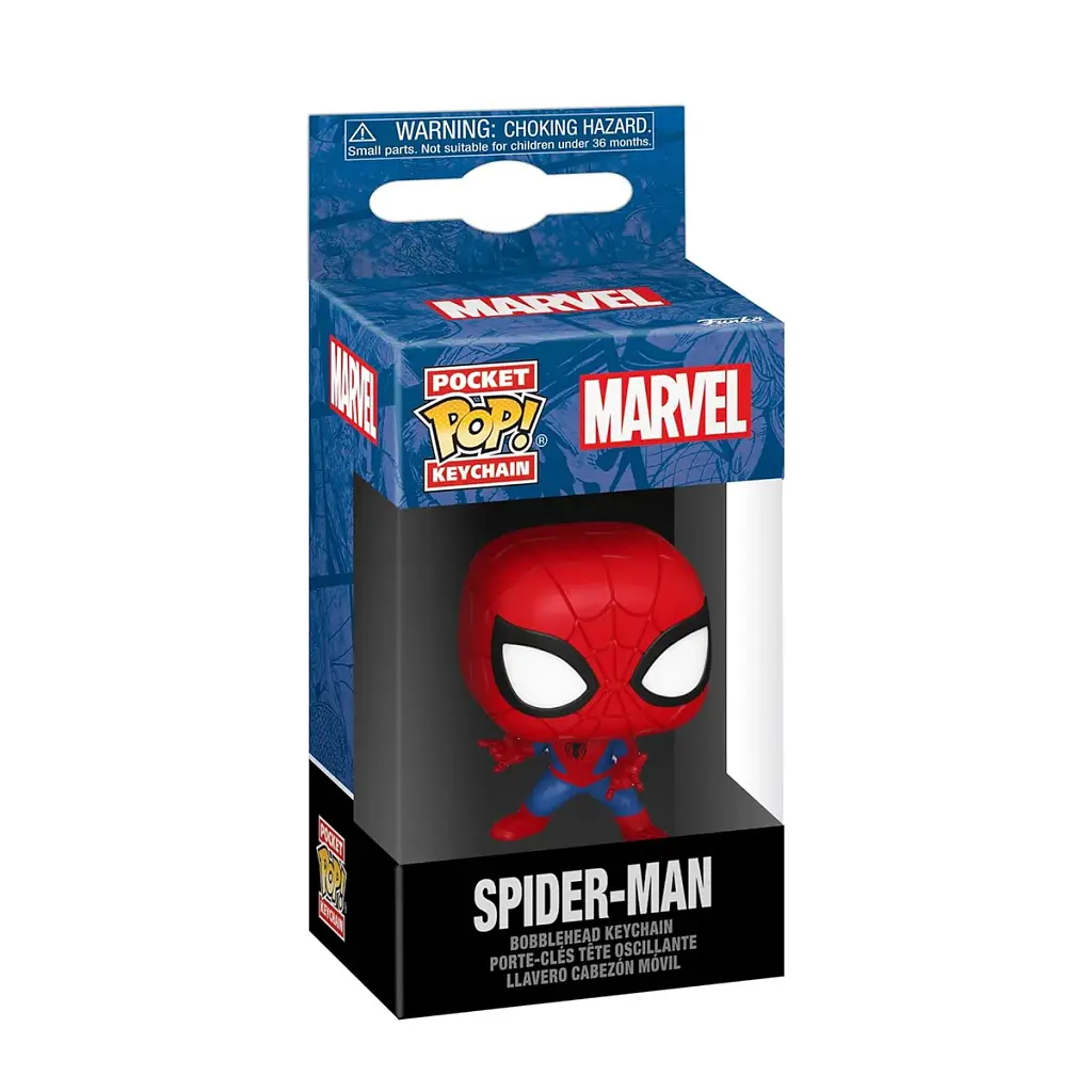 Ігрова фігурка на кліпсі FUNKO POP! серії "Marvel" - ЛЮДИНА-ПАВУК (MARVEL NEW CLASSICS)