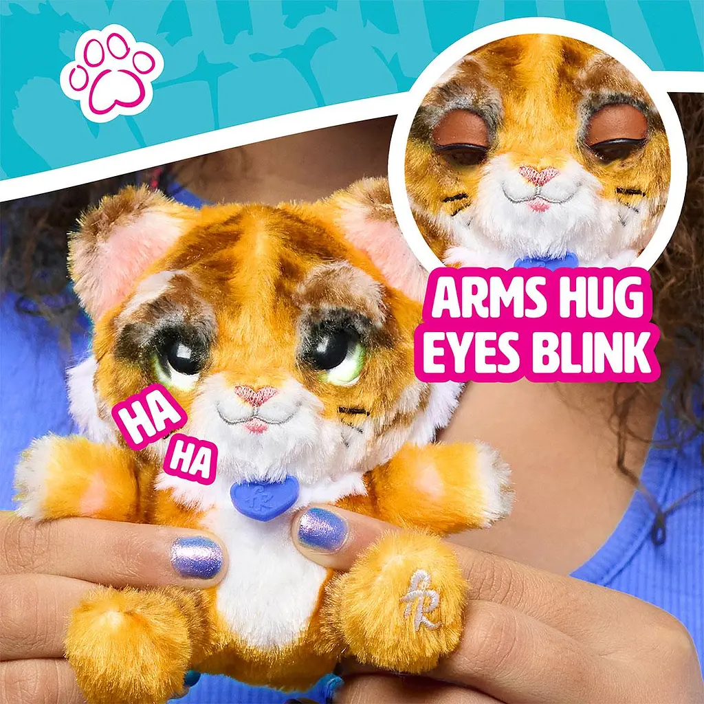 Інтерактивна іграшка FURREAL серії "My Mini's Little Hugs" – МАЛЮК ТИГР Furreal 28153 - фото 5