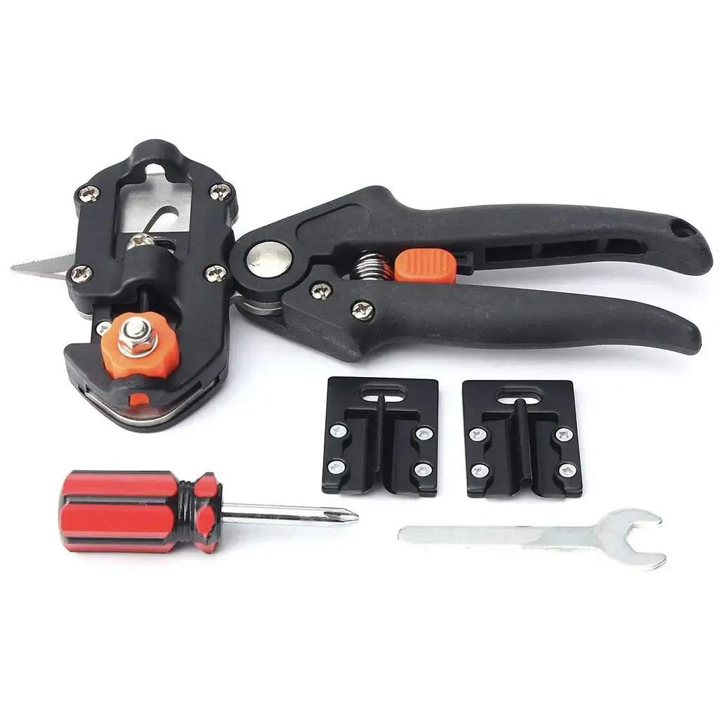 Садовые ножницы Titan Professional Grafting Tool для прививки деревьев в кейсе - фото 2