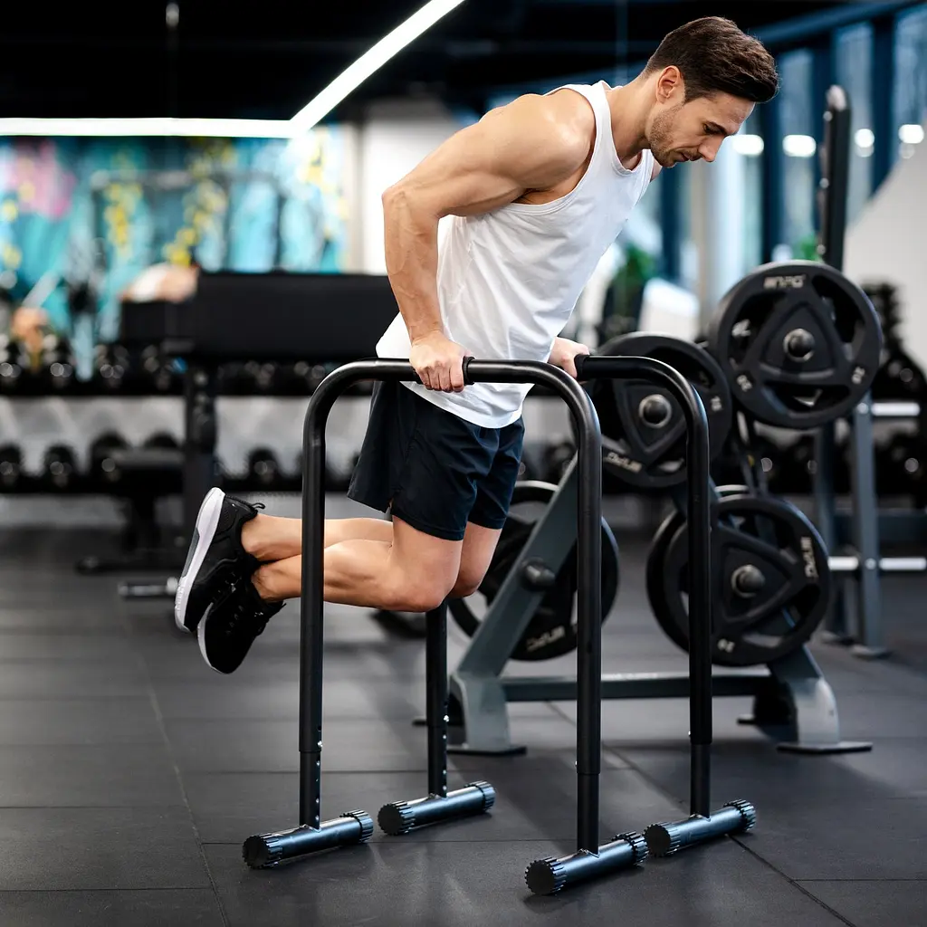 Брусья напольные стационарные Gymtek с регулировкой высоты. - фото 3