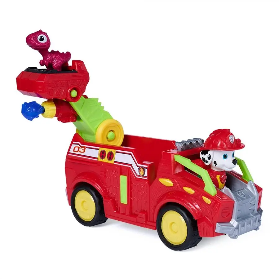 Цуценячий патруль Paw Patrol Дінокіно рятувальний автомобіль з водієм Маршал (SM97236/6075757) - фото 3