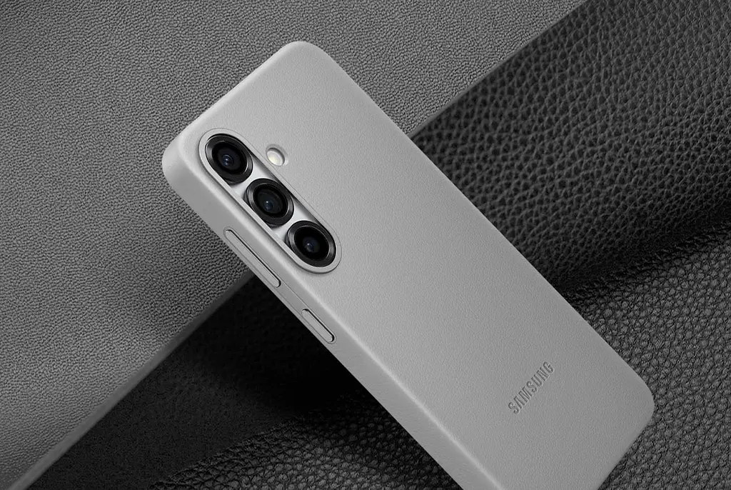 Оригінальний протиударний шкіряний чохол Kindsuit Case для Samsung Galaxy S25 Plus Grey EF-VS938PBEGWW - фото 6