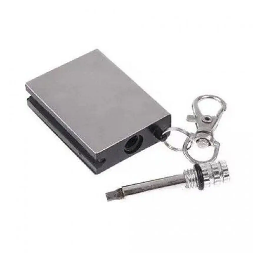 Спичка Dolphin HL-83 вечная бензиновая без узоров Silver (10923) - фото 2