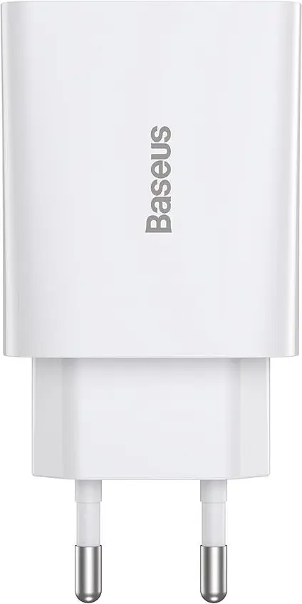 Зарядний пристрій Baseus Speed Mini Quick Charger 1C 20W EU white (CCFS-SN02) - фото 2