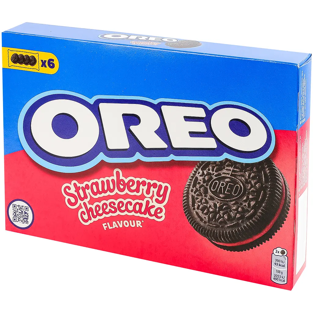 Печиво Oreo зі смаком полуниці та чизкейка 228 г - фото 3