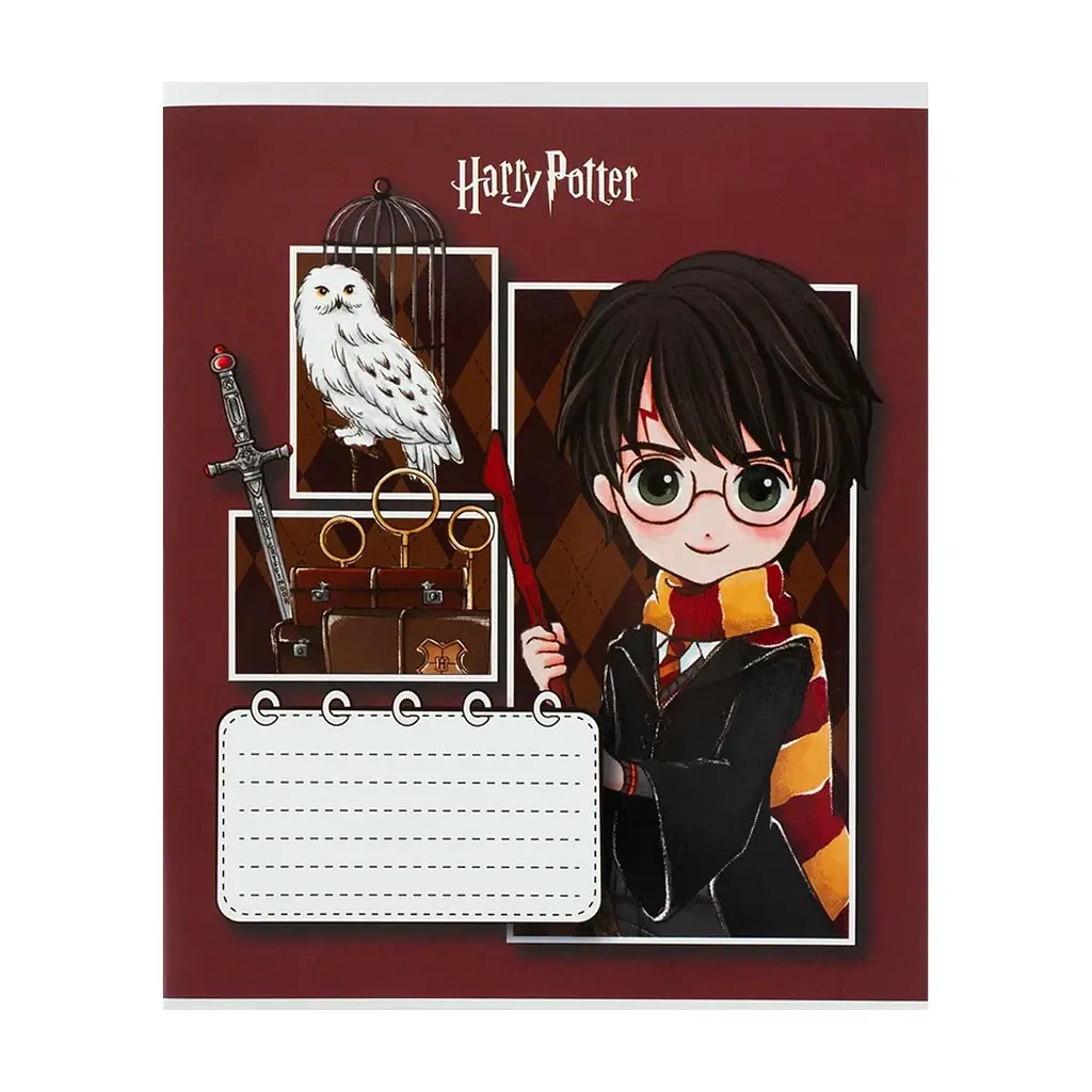 Зошит Kite Harry Potter, 12 аркушів, коса лінія (HP26-235), в асортименті - фото 3