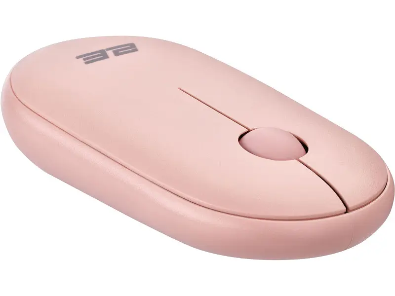 Мышь 2E MF300 Silent WL BT Mallow pink (-MF300WPN) - фото 4