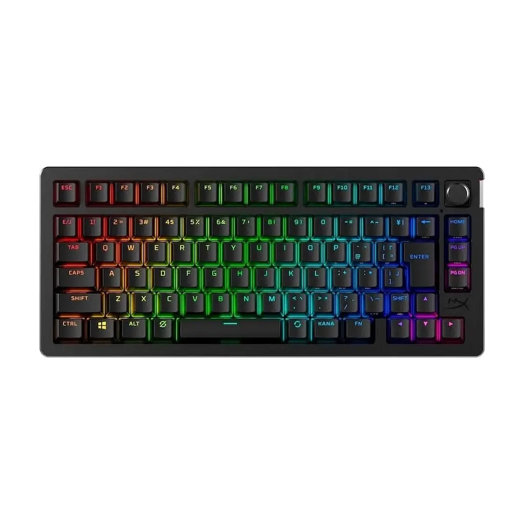 Клавіатура HyperX Alloy Rise 75 PBT HX Red Wireless UA Black (91Y91AA)