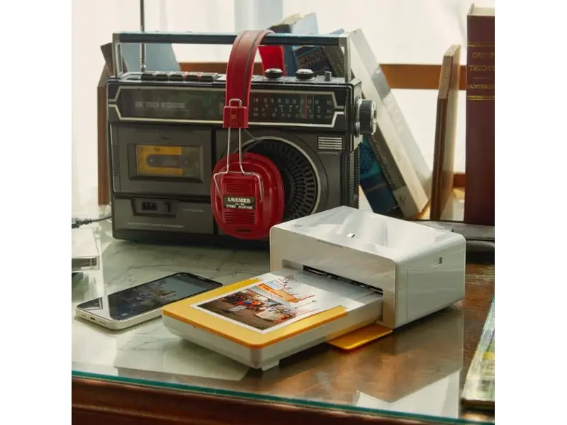 Портативний фотопринтер Kodak Instant Dock Yellow (PD460) - фото 3