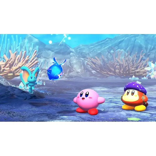 Игра Kirby and the Forgotten Land + Star-Crossed World (английская версия) (Nintendo Switch 2) - фото 2