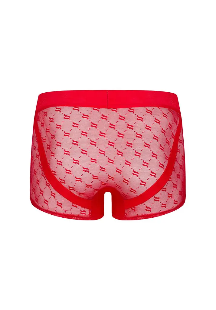 Мужские трусы Obsessiver bokserki S/M красный - фото 8