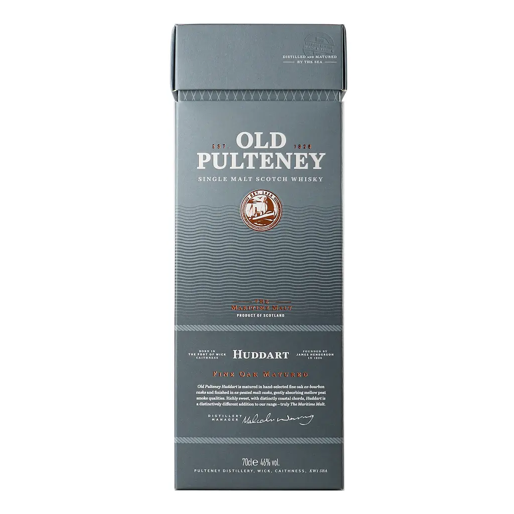 Уценка. Виски Old Pulteney Huddart Single Malt Scotch Whisky 46% 0.7 л - фото 5