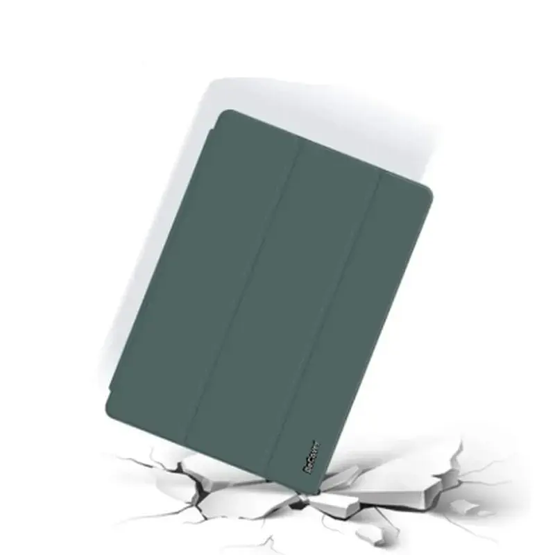 Чохол до планшета BeCover Tri Fold Soft TPU Silicone Apple iPad Air 13" M2/M3 (2024/2025) Dark Green (711470) - фото 4