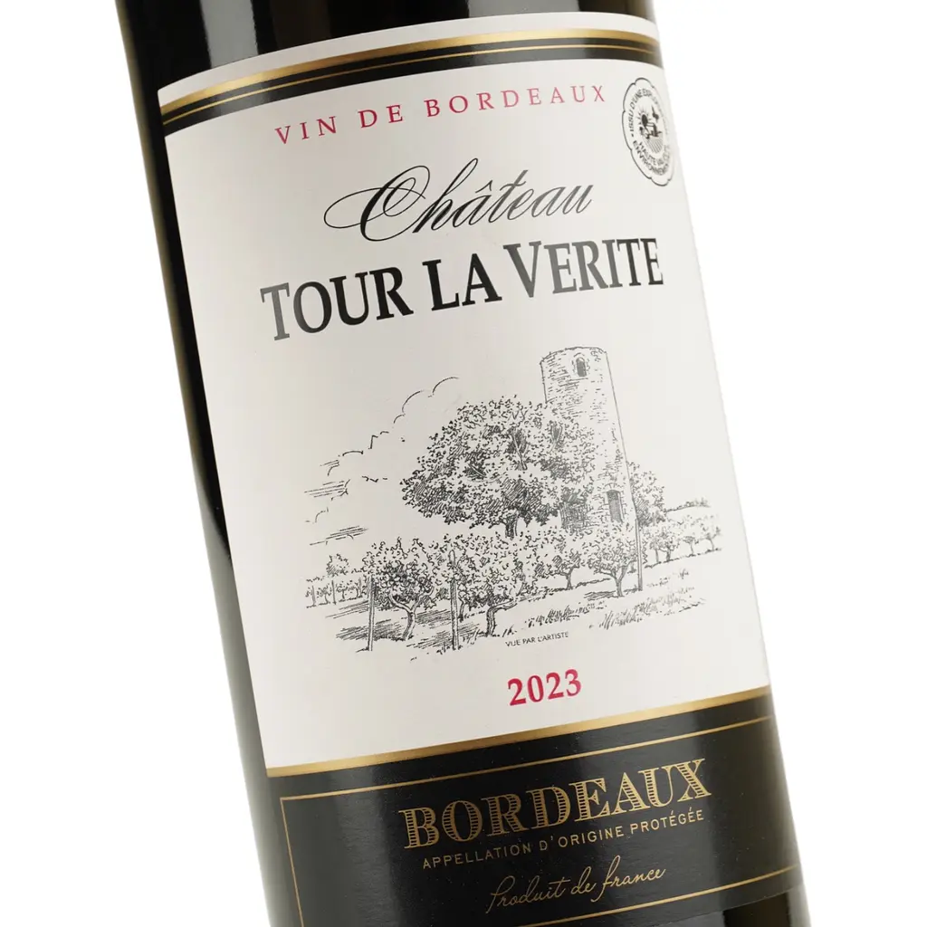 Уцінка. Вино Château Tour La Verite Bordeaux червоне сухе 13% 0.75 л  - фото 5