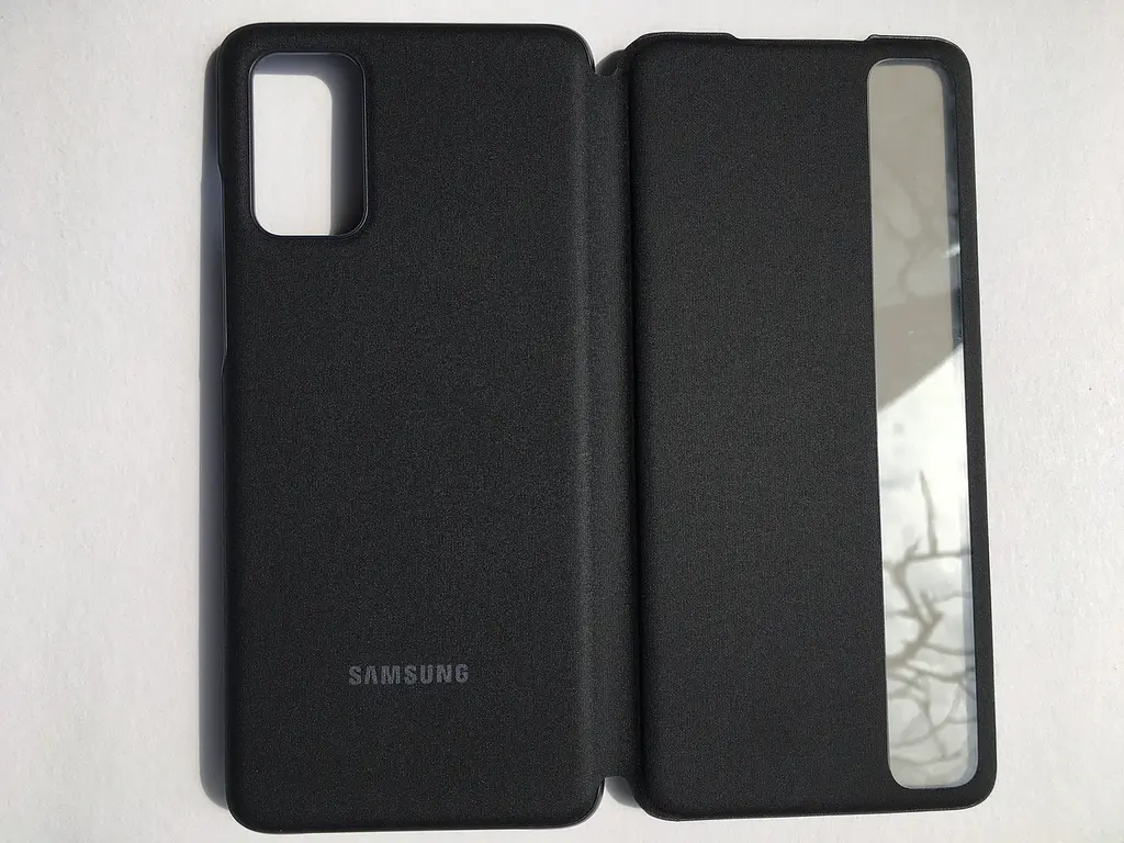 Оригінальний чохол-книжка S-View Clear View Cover EF-ZG985CBEGRU для Samsung Galaxy S20 Plus 5G Чорний - фото 6