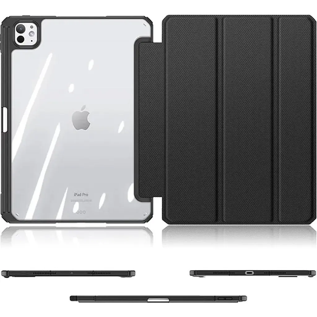 Чохол-книжка Dux Ducis Toby Series With Pencil Holder для Apple iPad Pro 11` M4/M5 (2024-2025) Black [110471] - фото 7