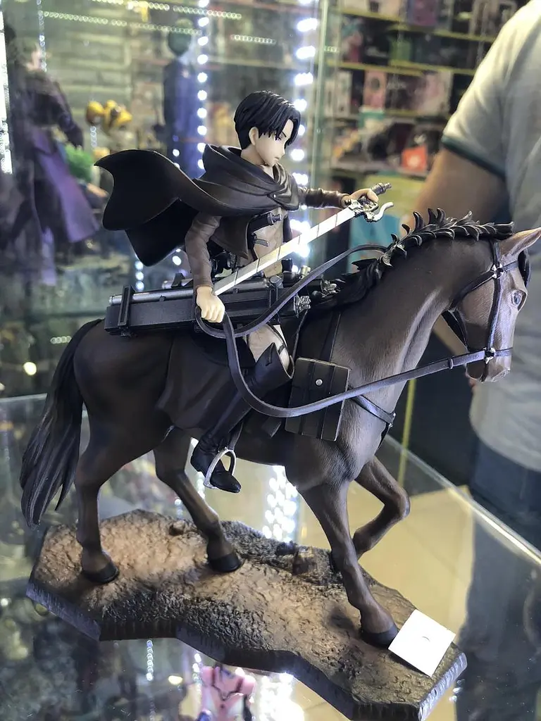 Фігурка Banpresto Капрал Леві верхом на коні Атака Титанів Attacco on Titano Levi 18 см АТ LE 22.241 - фото 7