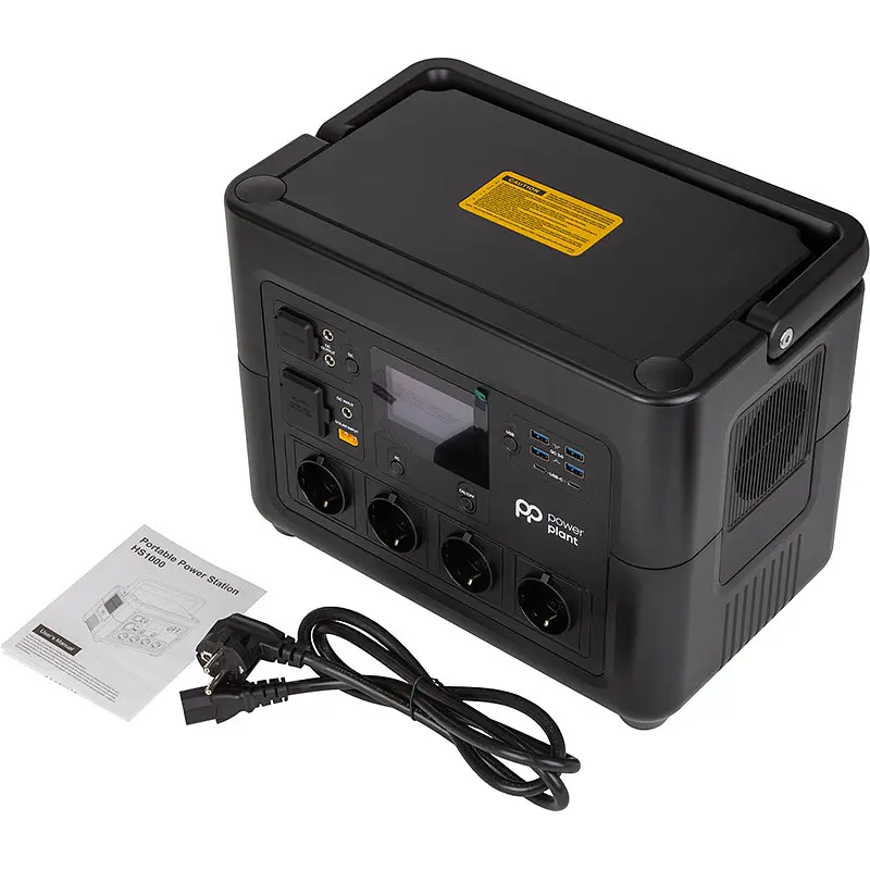 Зарядна станція PowerPlant HS1000 1800W пік до 2100 W (емкостю 1024WH) - фото 2