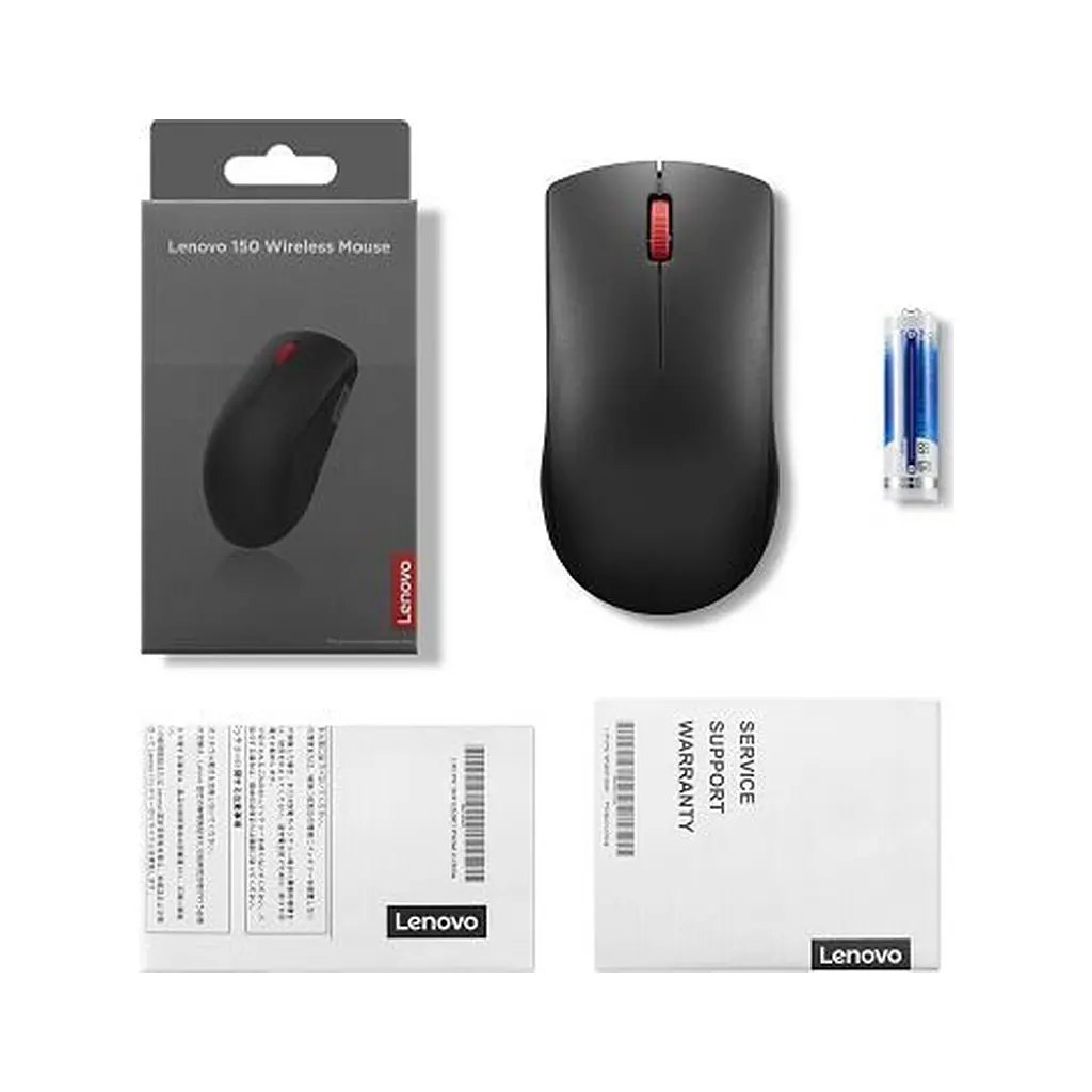 Мышка Lenovo 150 Wireless Black (GY51L52638) - фото 4