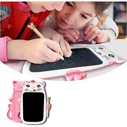 Графический планшет Kids Pad 9 Color Kity Pink - фото 4