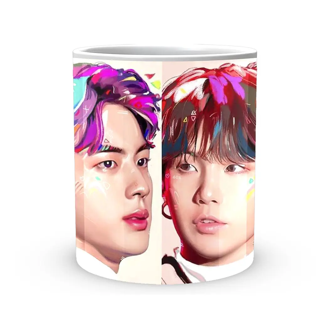 Кружка GeekLand Bangtan Boys BTS Малюнок Яскраве волосся CP 04.480.898 - фото 2