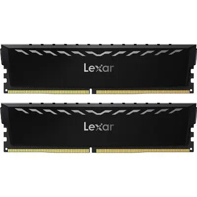 Модуль пам'яті для комп'ютера DDR4 16GB (2x8GB) 3600 MHz THOR Black Lexar (LD4U08G36C18LG-RGD) - фото 4
