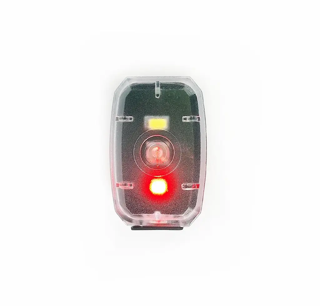Велосипедний маячок West Biking YP0701320 червоне/біле світло 2 Led USB 100 mAh 4.5х3х2.2 см (G0000928) - фото 4