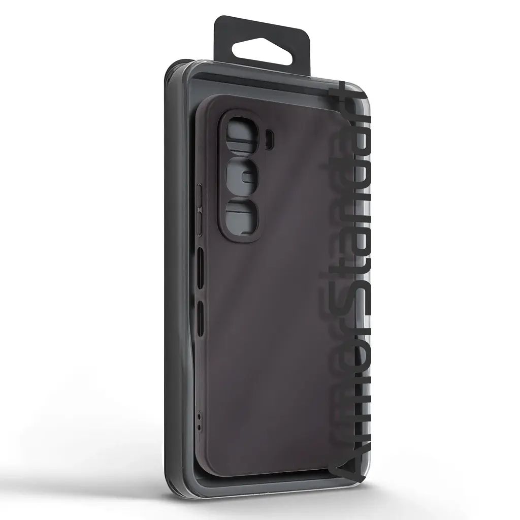Чохол ArmorStandart Matte Slim Fit для Infinix Hot 60i 4G Camera cover Black - фото 5