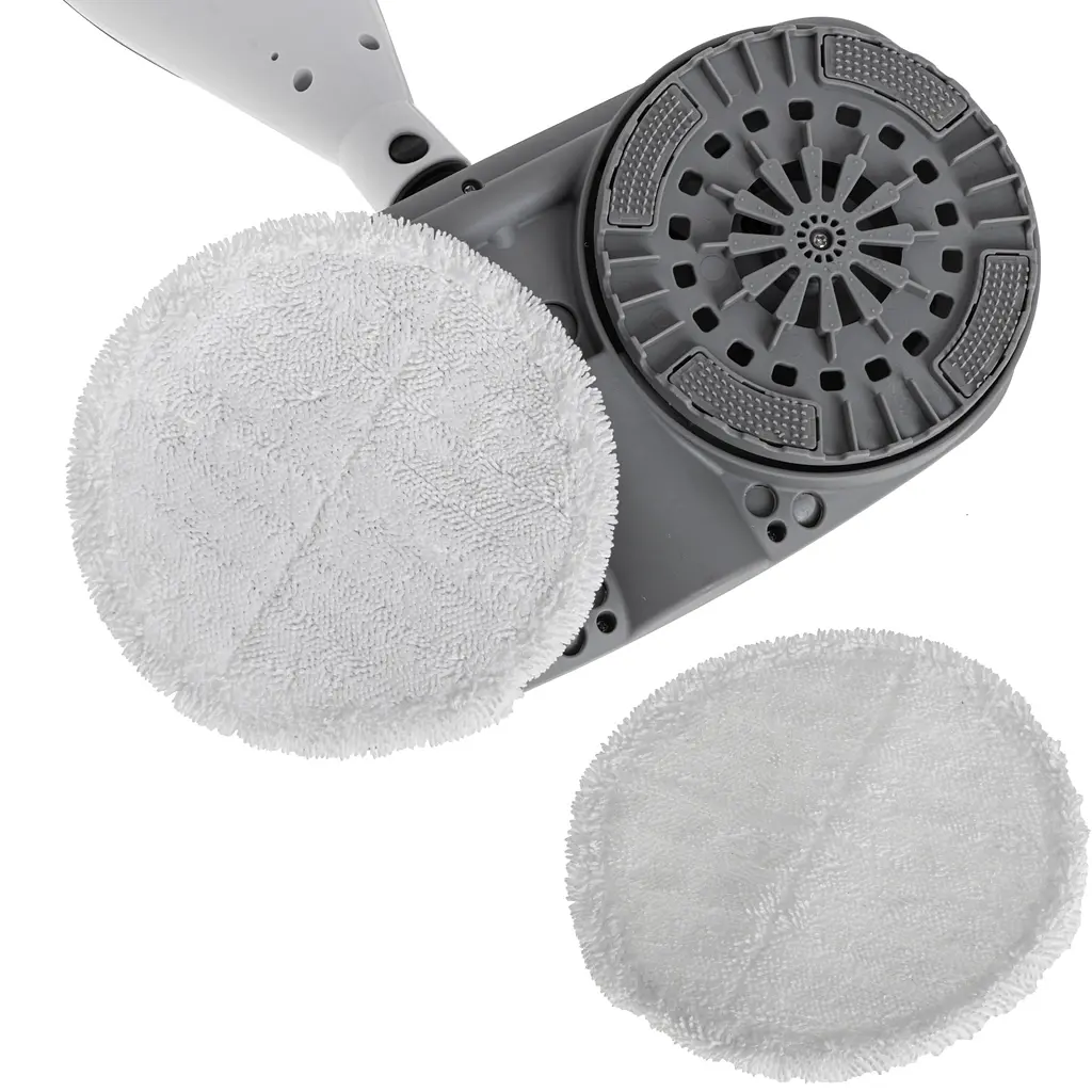 Парова швабра Adler AD 7052 обертова / 1300 Вт / 550 мл / 3 потужності пари / біла - фото 7