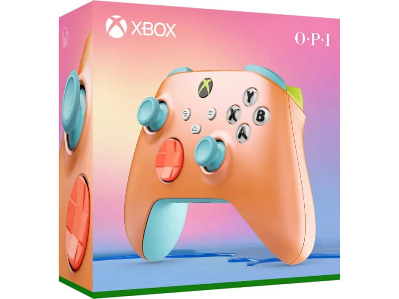 Геймпад Microsoft Xbox Series X | S Wireless Controller Sunkissed Vibes OPI Special Edition (QAU-00118) - фото 5