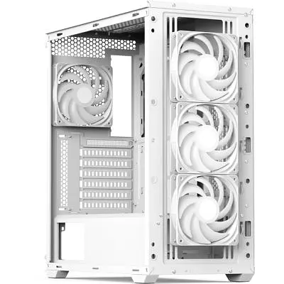 Корпус для ПК AeroCool D502A-G-WT-v1 White (ACCM-DS02043.21) - фото 4