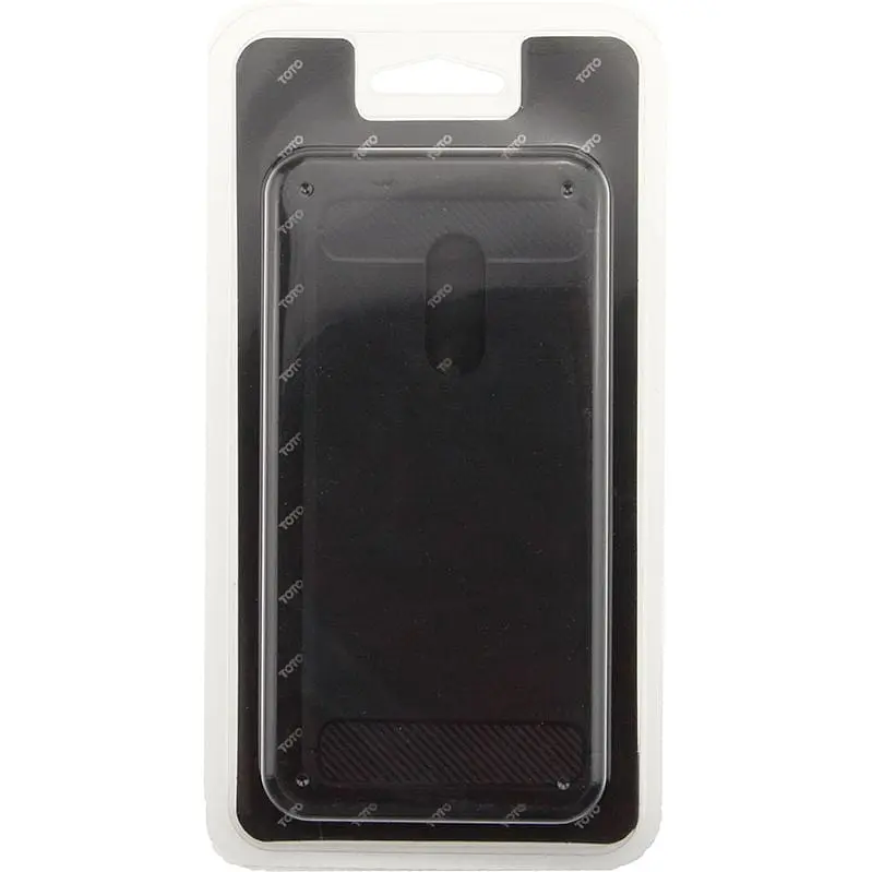 Чохол-накладка Toto Carbon Brush TPU Case Xiaomi Redmi 5 Black - фото 2