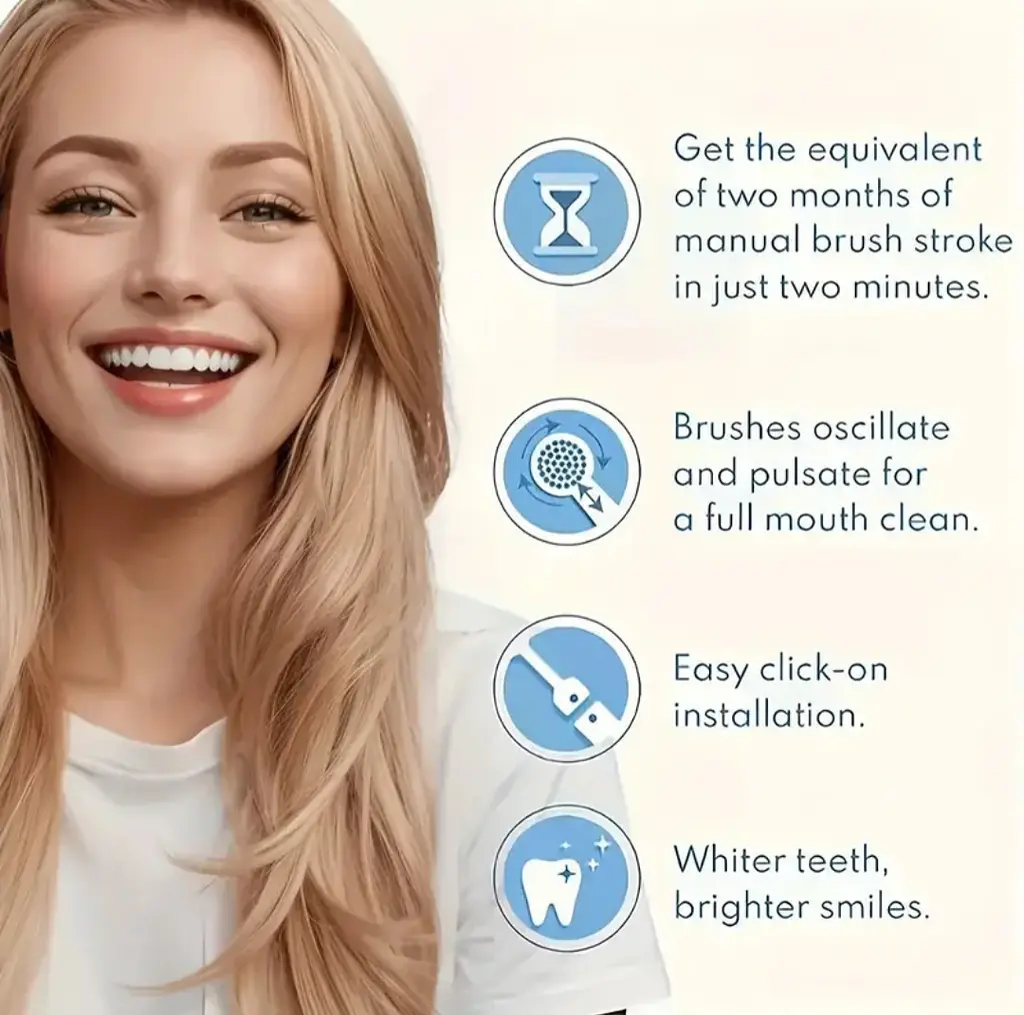 Змінні насадки для електричної зубної щітки Oral-B 4 шт., підходять для Precision Clean, Advance Power та ін. - фото 18